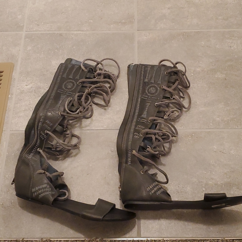 Free people gladiator sandals size 39